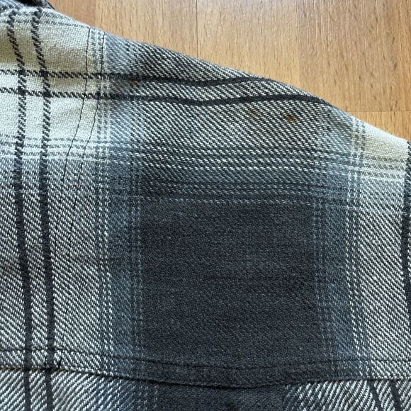 CZ Basics Blue Plaid Shirt (Men's Size M) Long Sleeve Casual • Code Zero - Picture 6 of 6